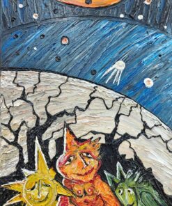 “Galaxies” – Stavri Kalinov | Oil on canvas