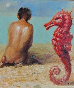 “Seahorse” – Kamen Kisimov | Oil on canvas