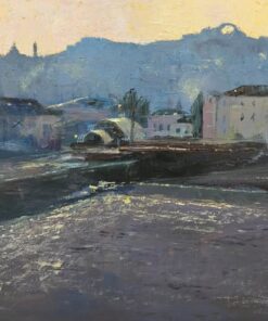 “Landscape from Varosha” – Rumen Georgiev | Oil on canvas