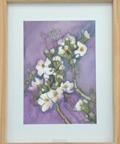 “White Flowers” – Magdalena Yotova | Watercolour