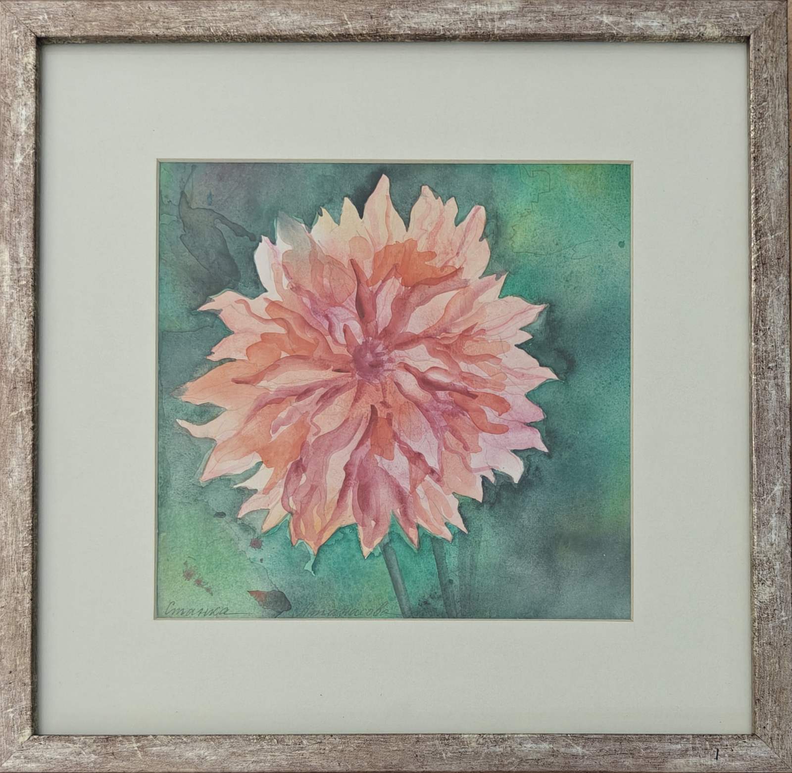 “Dahlia” – Stanka Atanasova | Watercolour