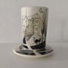 “Black Cat for Good Luck” Ceramic Set – Irina Vachkova (Termodvoyka)