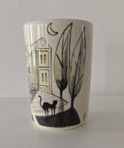 “Black Cat for Good Luck” Ceramic Set – Irina Vachkova (Termodvoyka) - Image 4