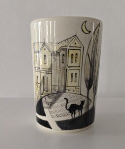 “Black Cat for Good Luck” Ceramic Set – Irina Vachkova (Termodvoyka) - Image 5