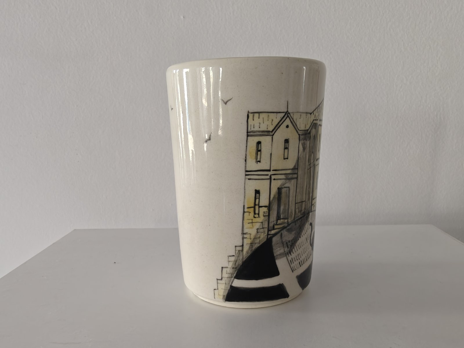 “Black Cat for Good Luck” Ceramic Set – Irina Vachkova (Termodvoyka) - Image 6