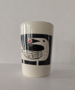 “Bird” Ceramic Set – Irina Vachkova (Termodvoyka) | Hand-Painted Ceramic - Image 3