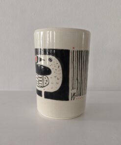 “Bird” Ceramic Set – Irina Vachkova (Termodvoyka) | Hand-Painted Ceramic - Image 2
