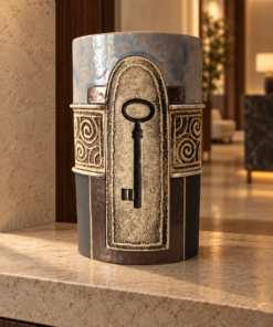 “Ceramic Vase with a Key” – Termodvoyka | Studio Ceramic - Image 2