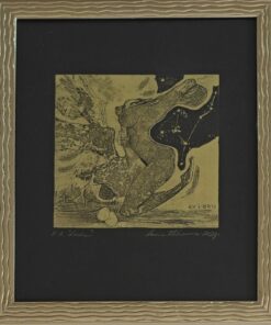 “Leda” – Anna Tikhonova-Yordanova | Etching