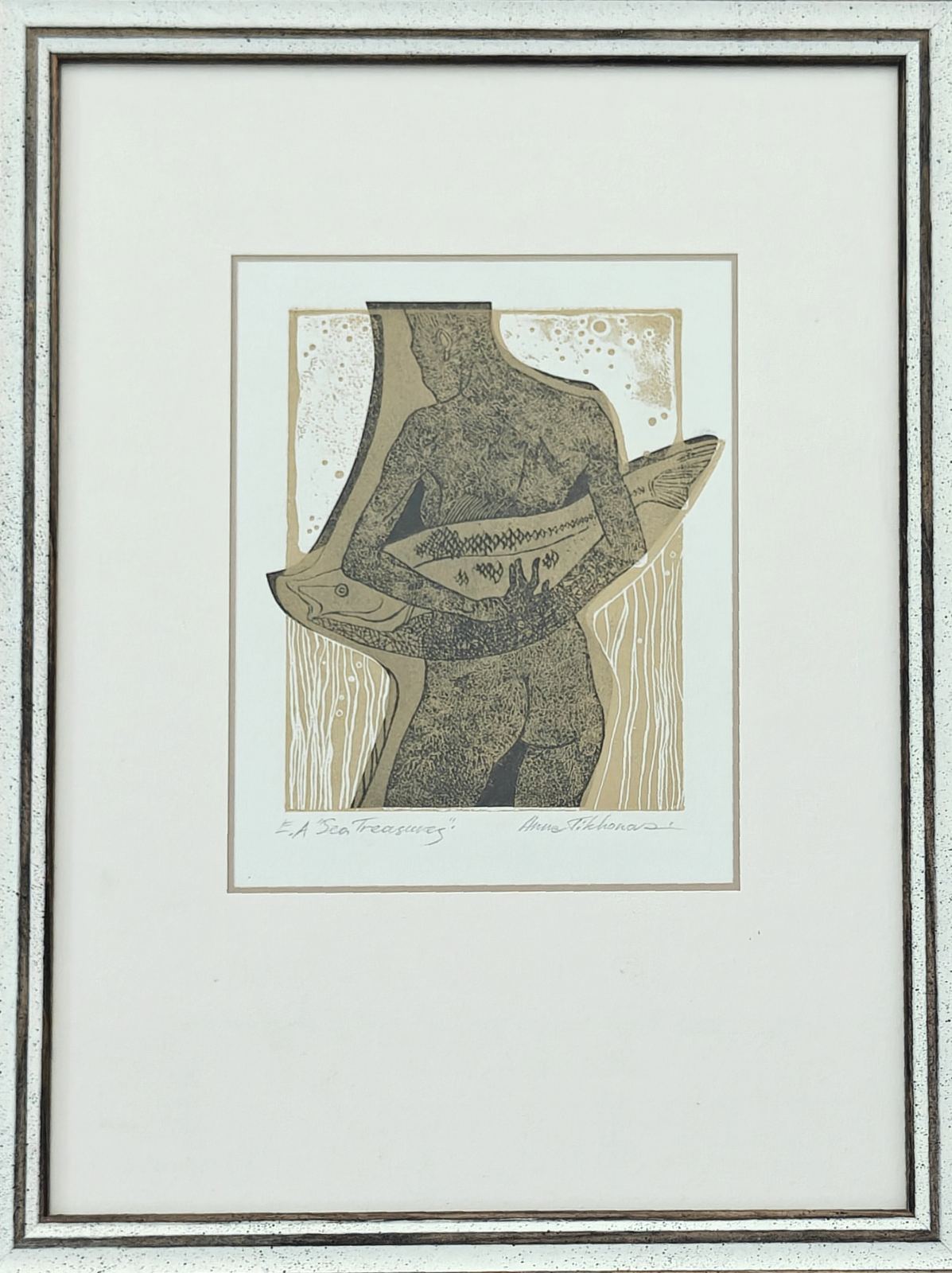 “Sea Treasures” – Anna Tikhonova-Yordanova | Etching
