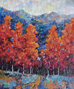 “Colourful Landscape” – Ivan Nedyalkov | Oil on canvas