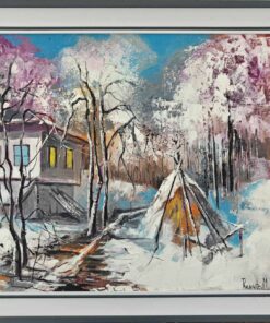 “Winter” – Reneta Isin | Oil on Canvas
