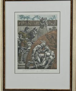 “Alexander and Penthesilea” – Julian Yordanov | Etching