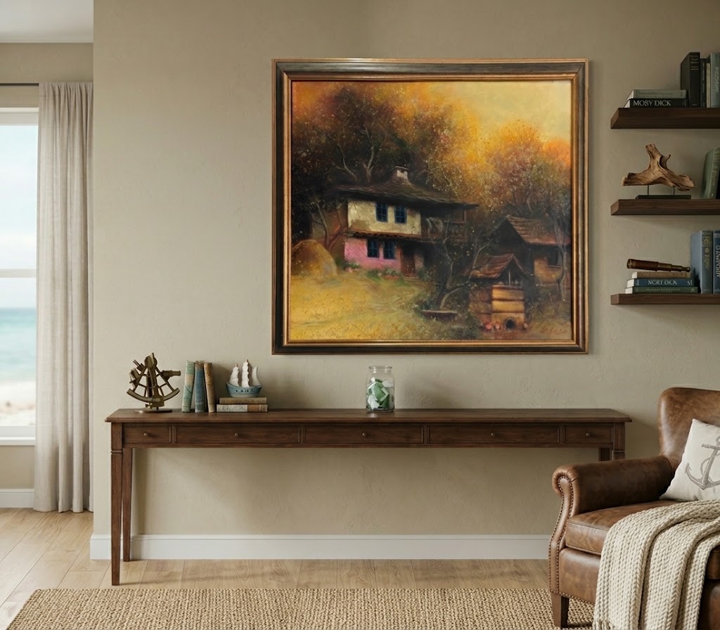 “Autumn” – Tsvyatko Dochev | Oil on Canvas - Image 2