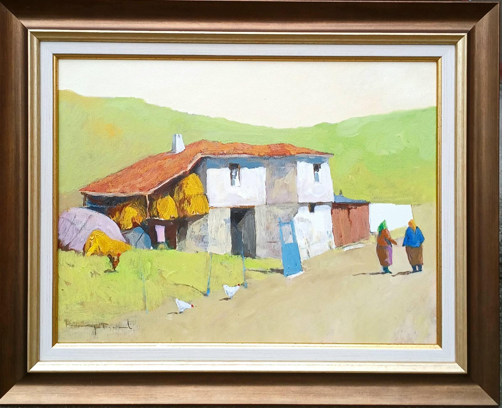 “Summer in Efrem” – Dimitar Karatonev | Oil on canvas