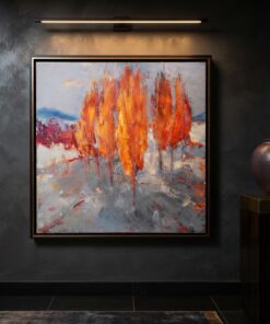 „Не пускам есента“ – Емилия Милчева | Маслени бои върху платно - Image 2