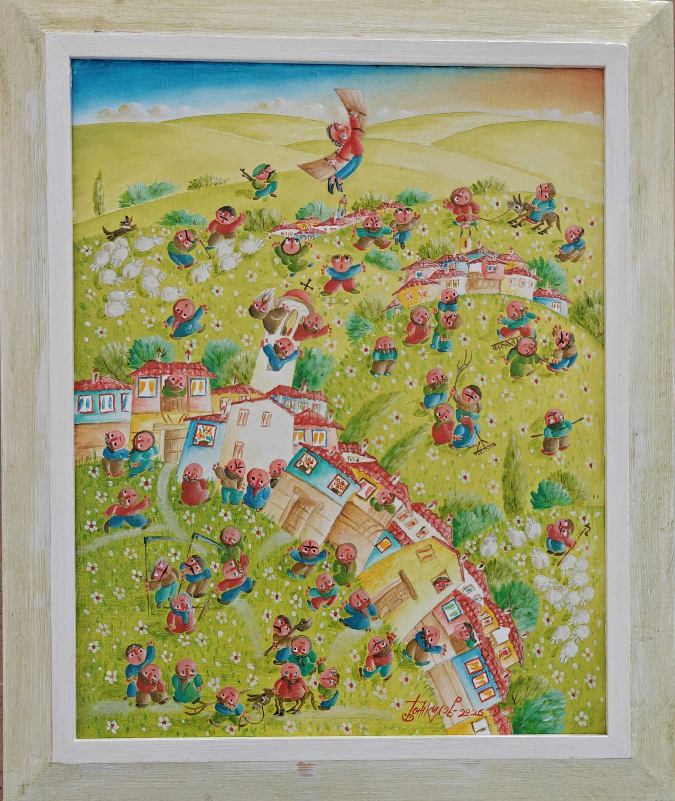 “The Flight of Dreams” – Kiril Bozhkilov | Oil on canvas