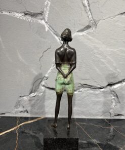 “The Japanese Woman” – Stavri Kalinov | Bronze sculpture - Image 3