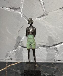 “The Japanese Woman” – Stavri Kalinov | Bronze sculpture - Image 4