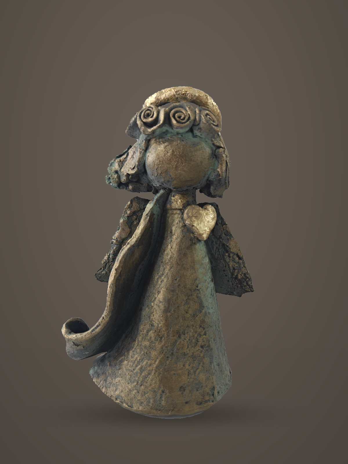 “Little Angel” – 1 – Eli Gerzilova | Original ceramic sculpture