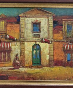 “At Exactly 22:00” – Rumen Nistorov | Acrylic on canvas